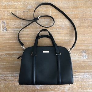 Kate Spade Newbury Lane Black Felix Satchel Purse